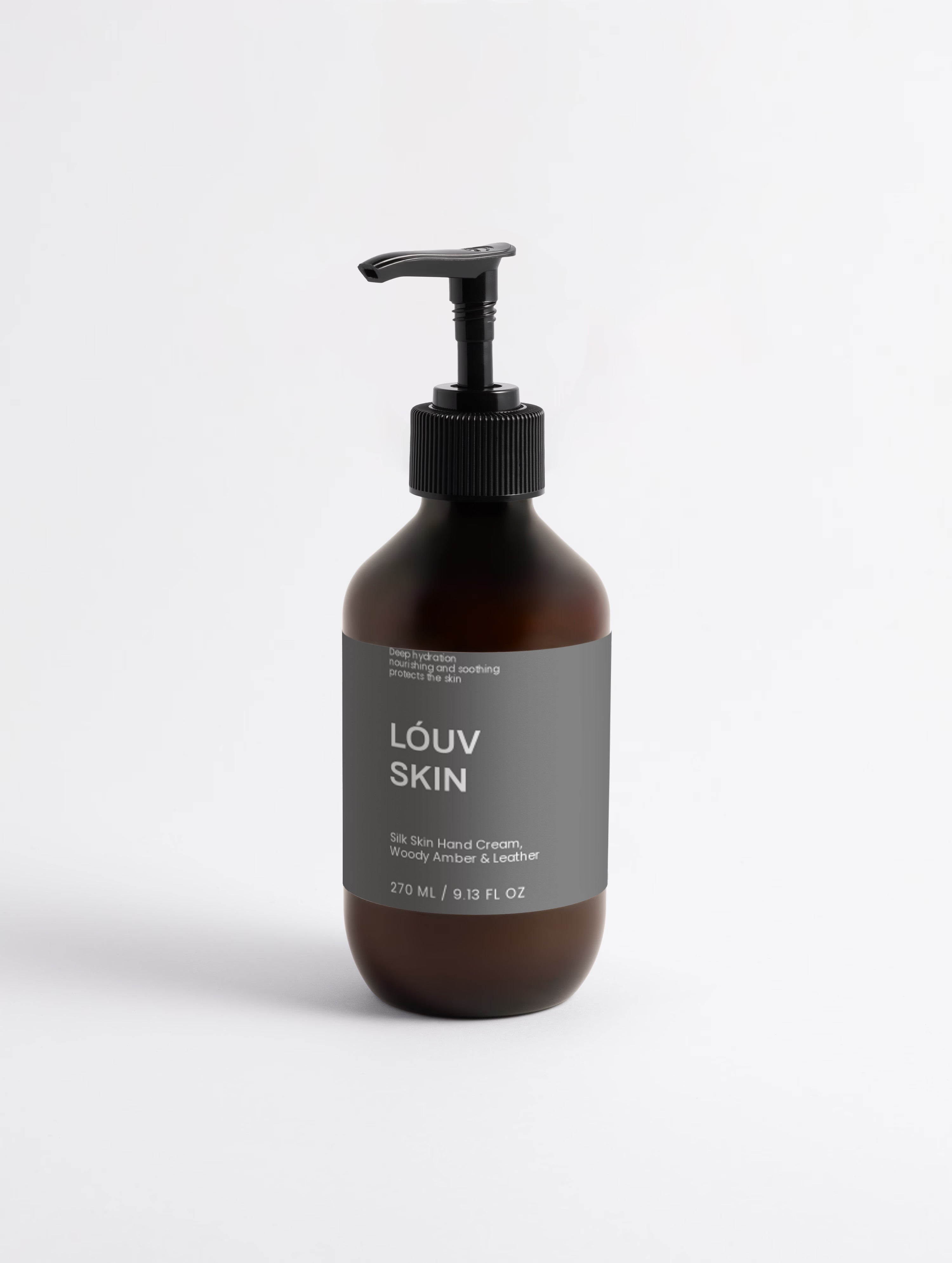 Silk Skin Hand Cream, Woody Amber & Leather